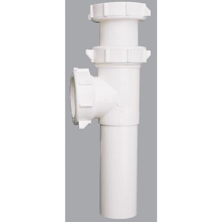 All-Source 1-1/2 In. White PVC End Outlet Tee 494887